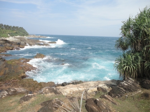 Promontory over looking the Indian Ocean